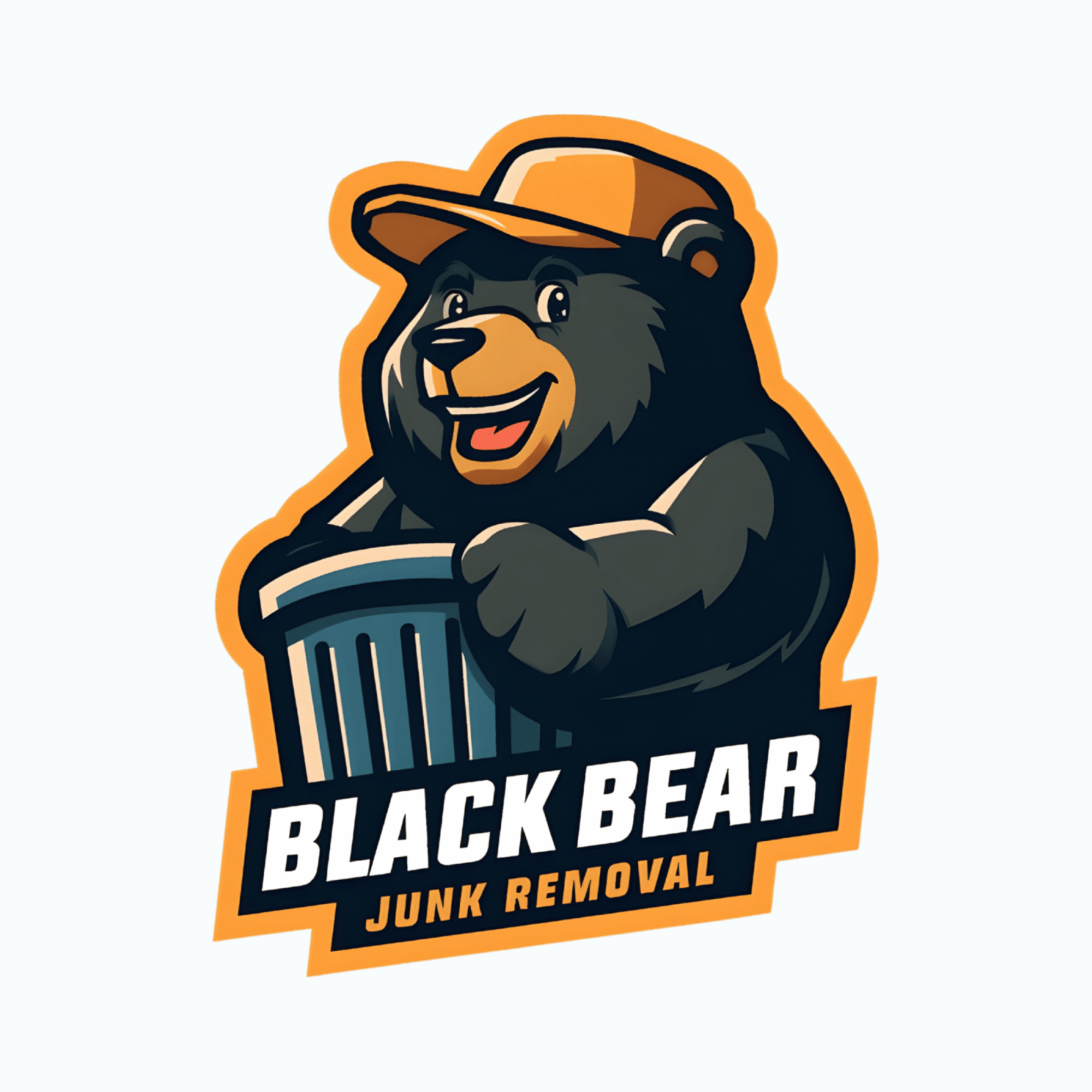 Black Bear Junk Removal logo