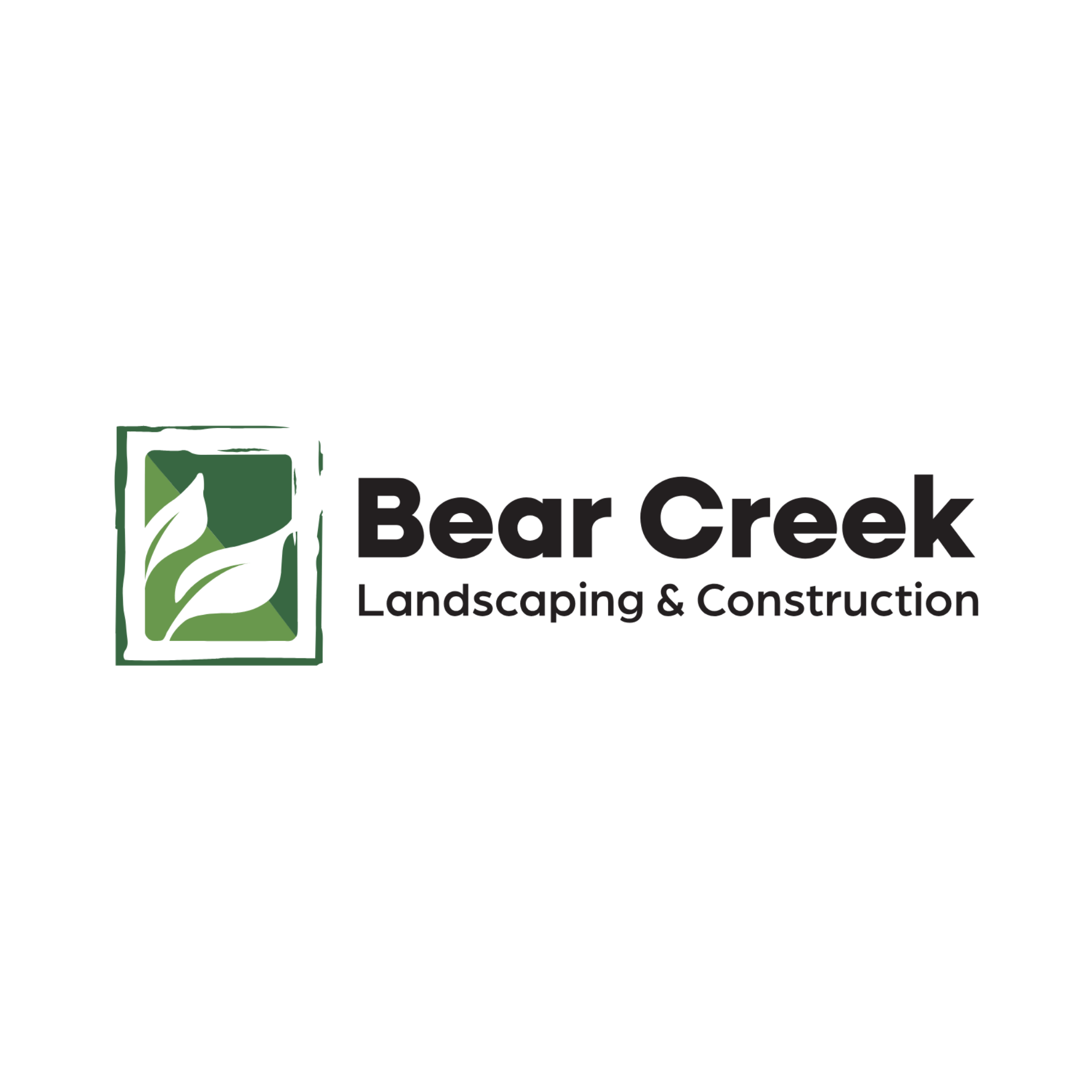 Bear Creek Landscaping logo